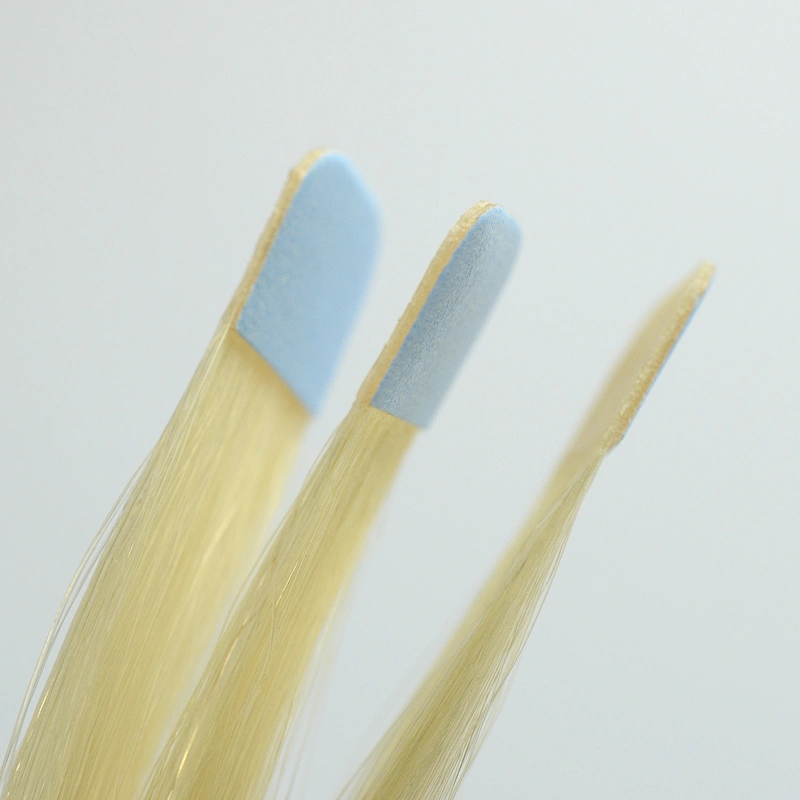Wholesale natrual silky double drawn unprocessed mini tape in hair extension tape