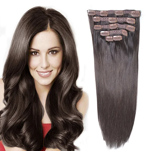 Free sample  natrual smooth 100% virgin straight hair 16