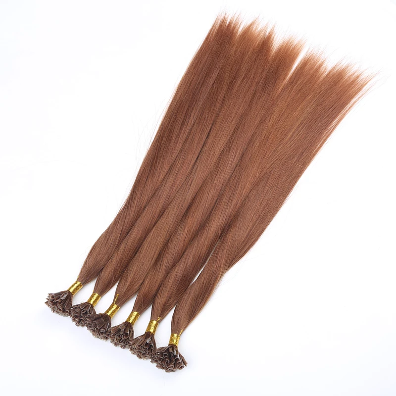 Most popular products real natrual 100% cambodian virgin hair, keratin u tip hair extensions human hair