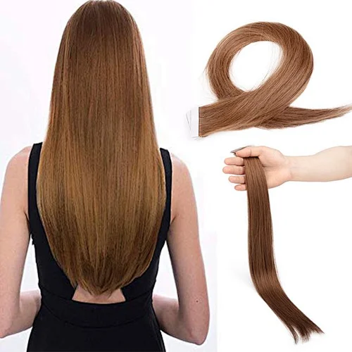 virgin peruvian hair kinky curly double tape in extention platinum blond