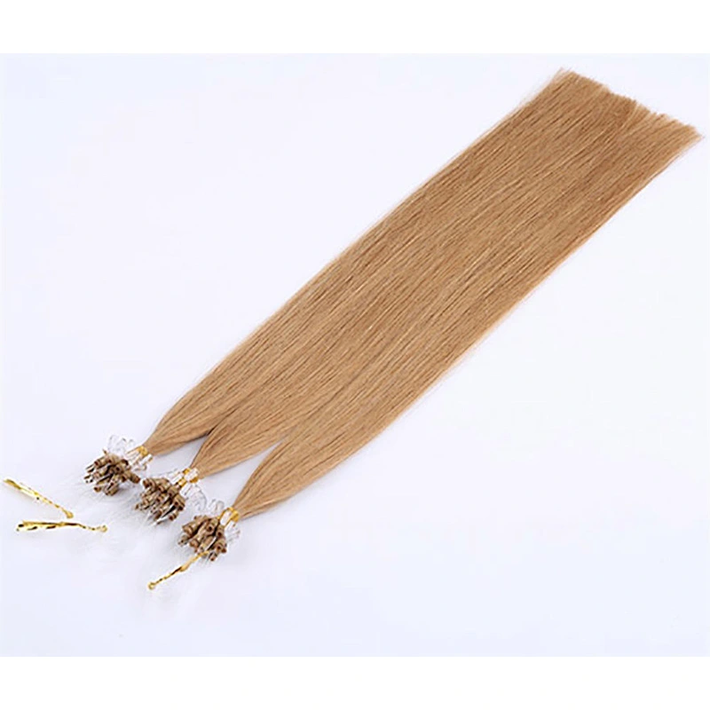 Best selling product real smooth unprocessed microbead hair extensions