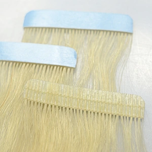 Best selling real natrual cambodian hair in tape natural extensions