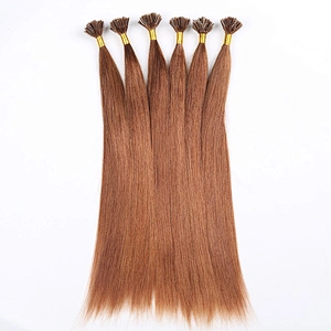 Best selling real smooth indian nail tip hair extensions