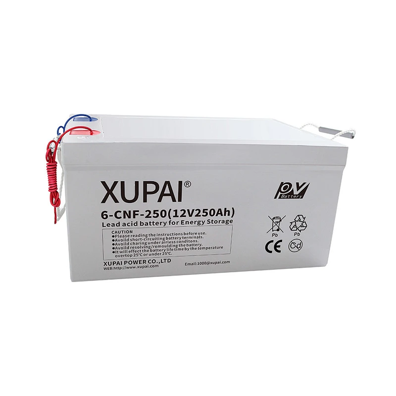 Hot selling 6-CNF-250 12v solar panel storage battery pack