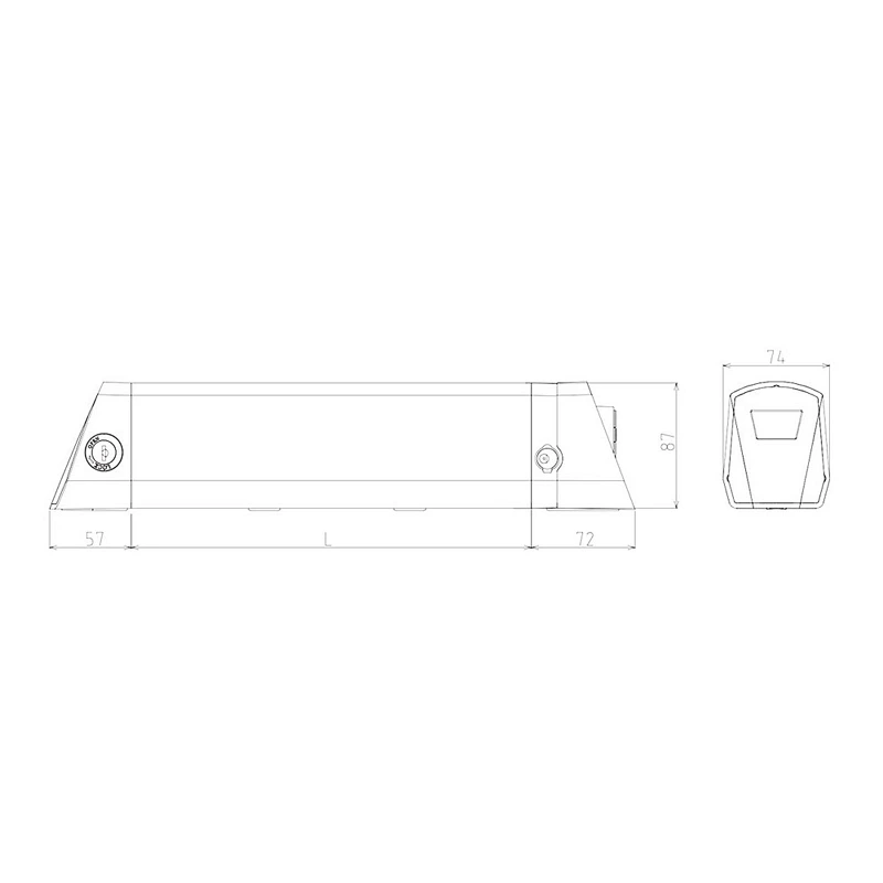 DZ-114 electric bike battery lithium battery 18650 battery