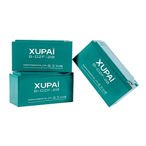 XUPAI 16V 20Ah 8-DZF-20 electric bike scooter rechargeable lead acid battery with CE certification