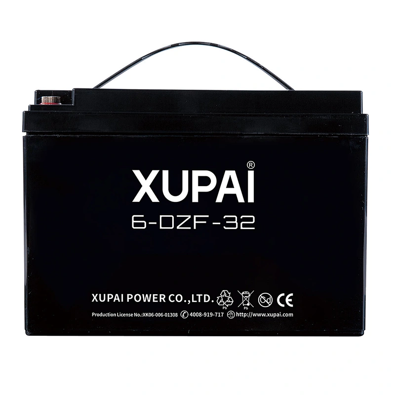 Professional 12V 32Ah 6-DZM-32 electric bike scooter rechargeable lead acid battery pack