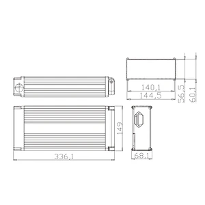 DZ-066 electric bike battery lithium battery 18650 battery