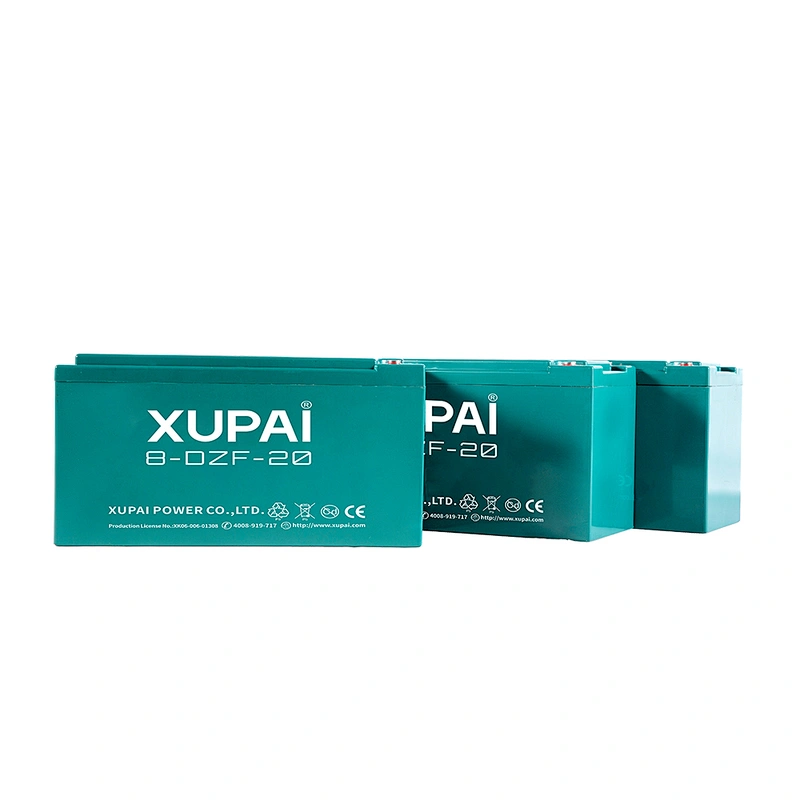 XUPAI 16V 20Ah 8-DZF-20 electric bike scooter rechargeable lead acid battery with CE certification