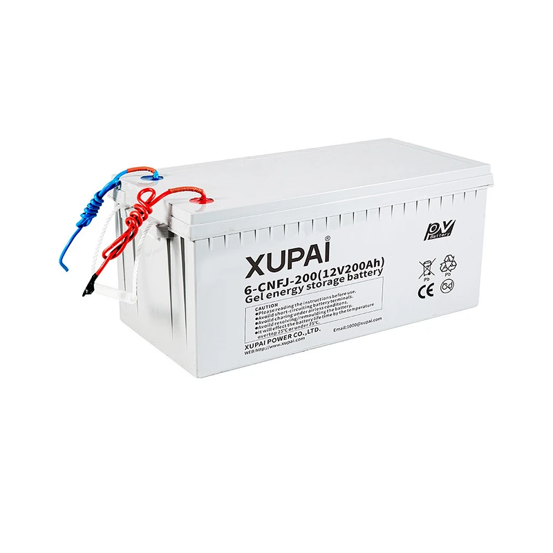 6-CNFJ-200 Sealed lead acid energy storage battery for solar system 12v 200ah gel batteries