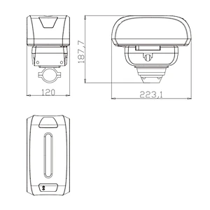 DZ-081 electric bike battery lithium battery 18650 battery
