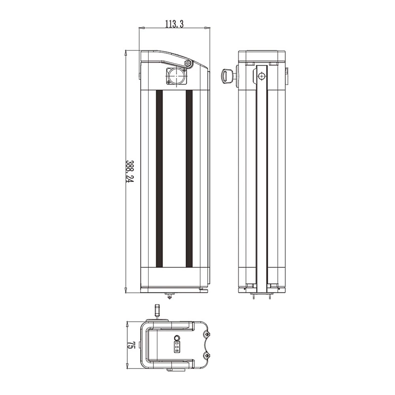 DZ-083 electric bike battery lithium battery 18650 battery