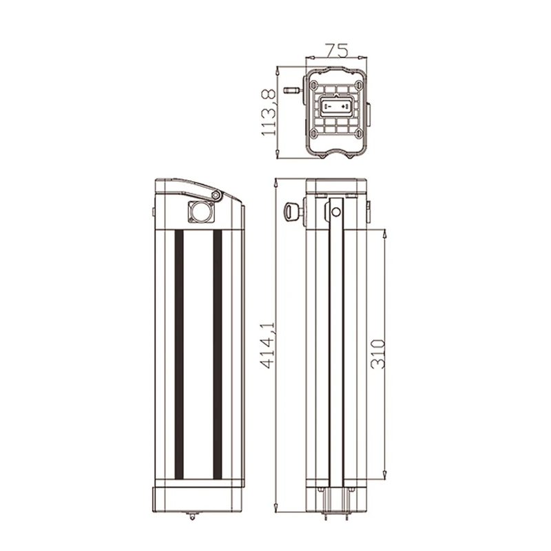 DZ-036 electric bike battery lithium battery 18650 battery