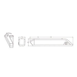 DZ-097 electric bike battery lithium battery 18650 battery