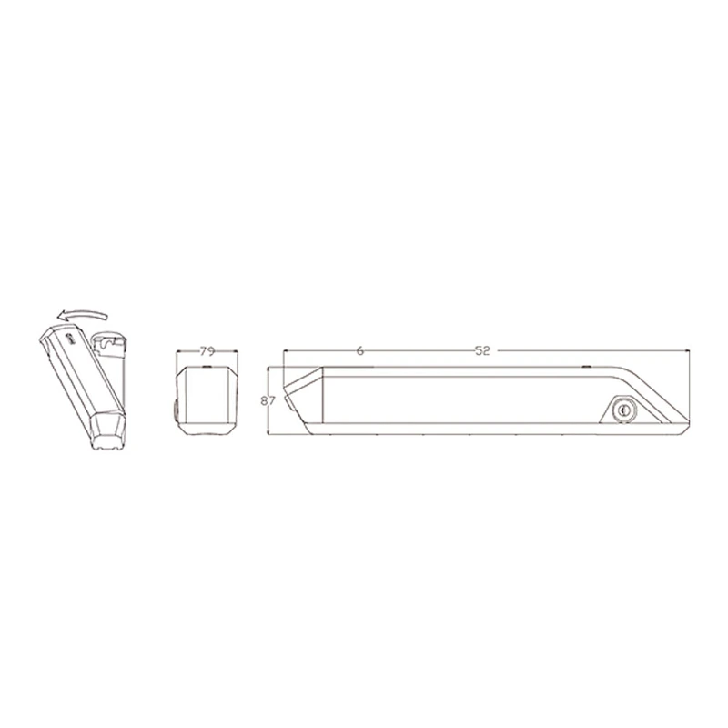 DZ-097 electric bike battery lithium battery 18650 battery