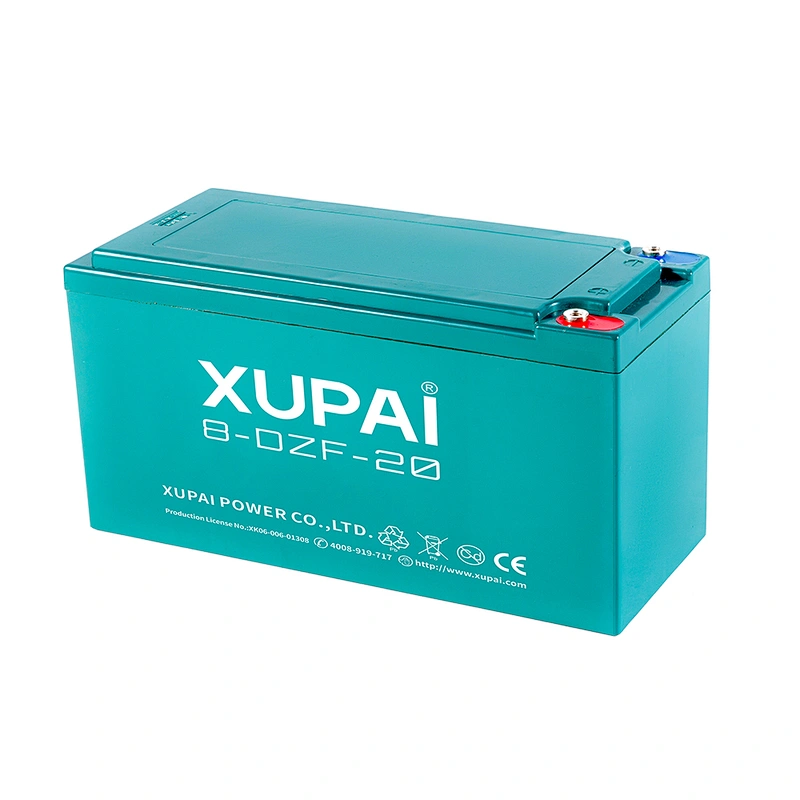 XUPAI 16V 20Ah 8-DZF-20 electric bike scooter rechargeable lead acid battery with CE certification