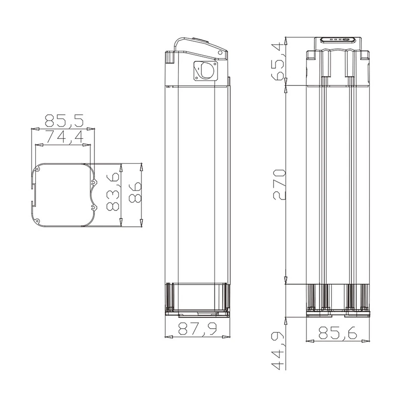 DZ-085 electric bike battery lithium battery 18650 battery