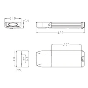 DZ-063 electric bike battery lithium battery 18650 battery
