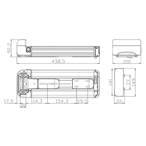 DZ-062 electric bike battery lithium battery 18650 battery