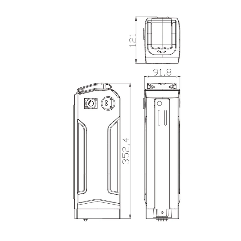 DZ-073 electric bike battery lithium battery 18650 battery