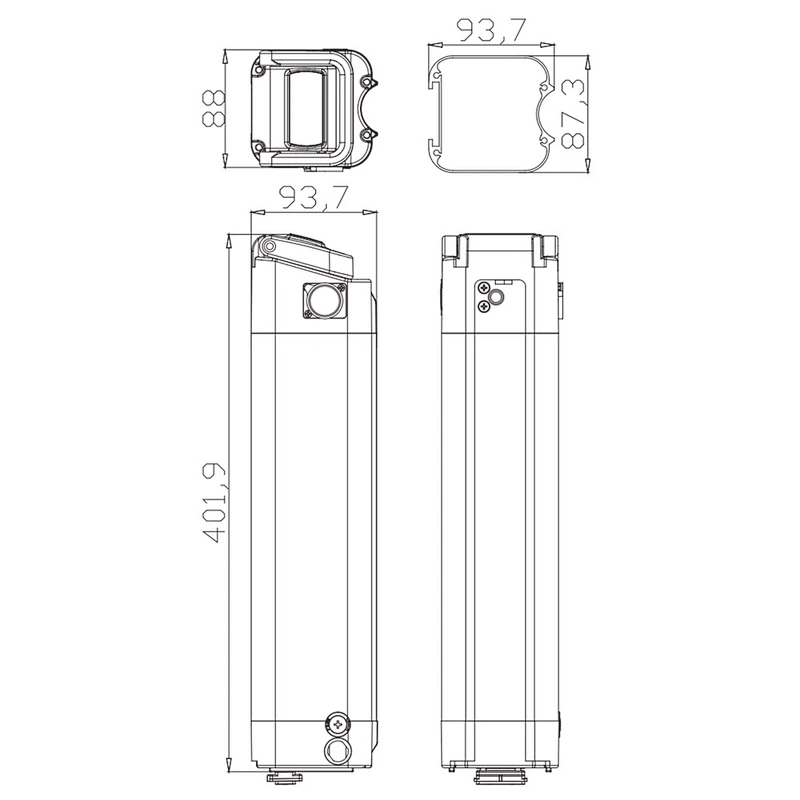 DZ-088 electric bike battery lithium battery 18650 battery