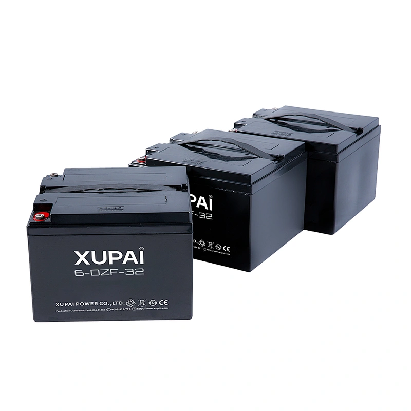 Professional 12V 32Ah 6-DZM-32 electric bike scooter rechargeable lead acid battery pack
