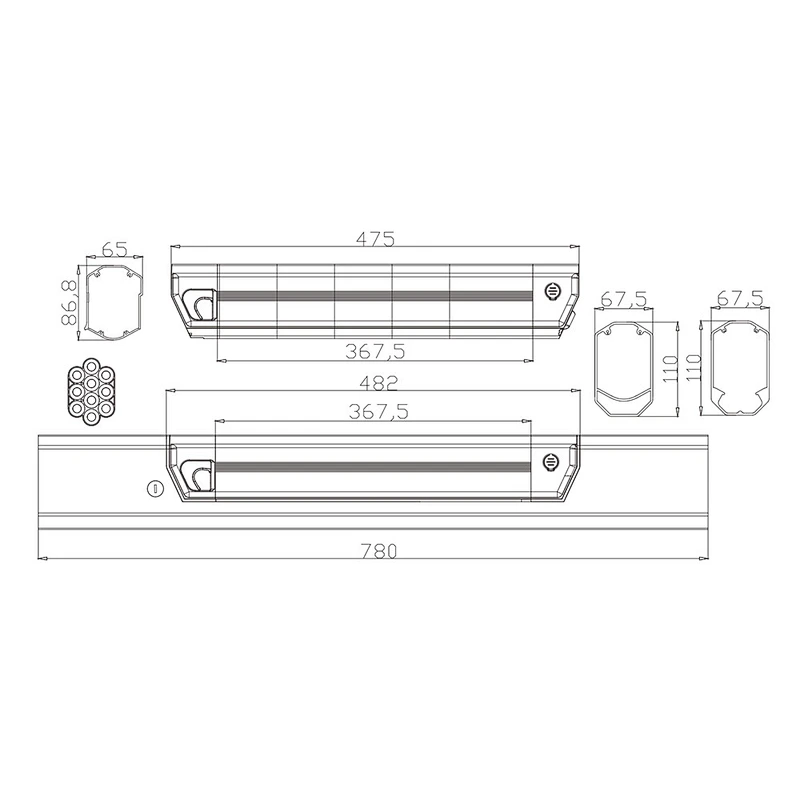 DZ-058 electric bike battery lithium battery 18650 battery