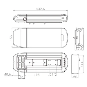 DZ-064 electric bike battery lithium battery 18650 battery