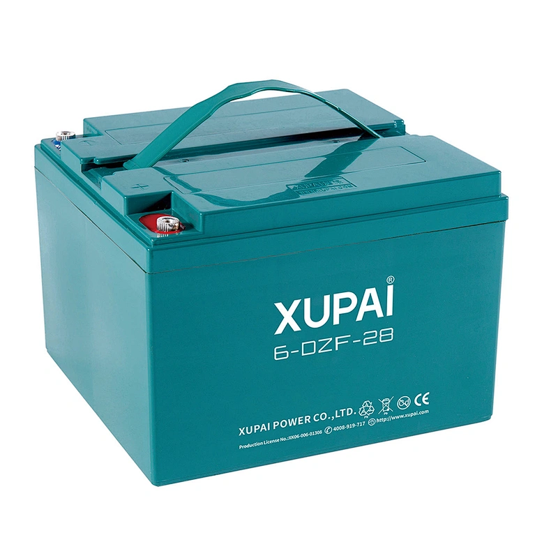 12V 28Ah Maintenance free 6-DZM-28 electric bike scooter 48V rechargeable lead acid battery pack