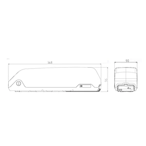 DZ-112 electric bike battery lithium battery 18650 battery