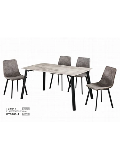 tempered glass dining table