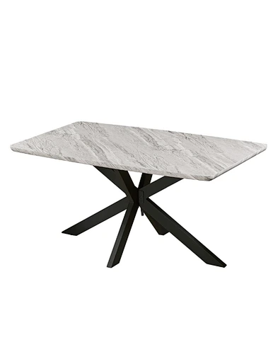 Dining table White Dining table Furniture Marble