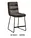 Nordic Modern Simple Fabric Metal High Barstool