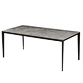 Dining Table Modern Furniture Rectangle Dining Table Marbling Grey