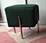dark green stool