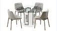antique round dining table