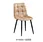 metal leg dining table