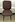 modern grey fabric dining chair