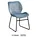 modern grey fabric dining chair