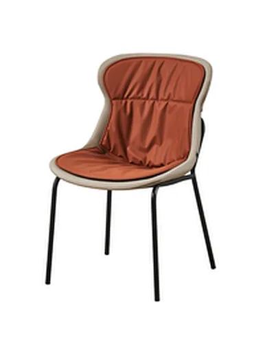 orange dining room chair