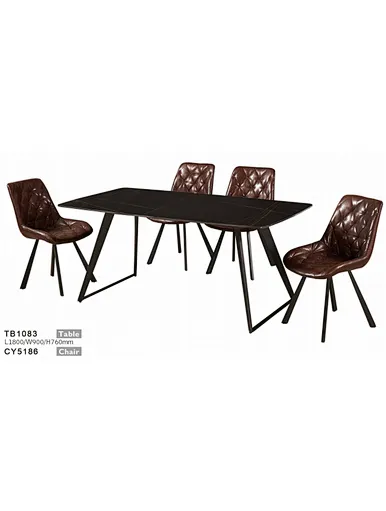 slate dining room table