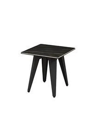 black corner table
