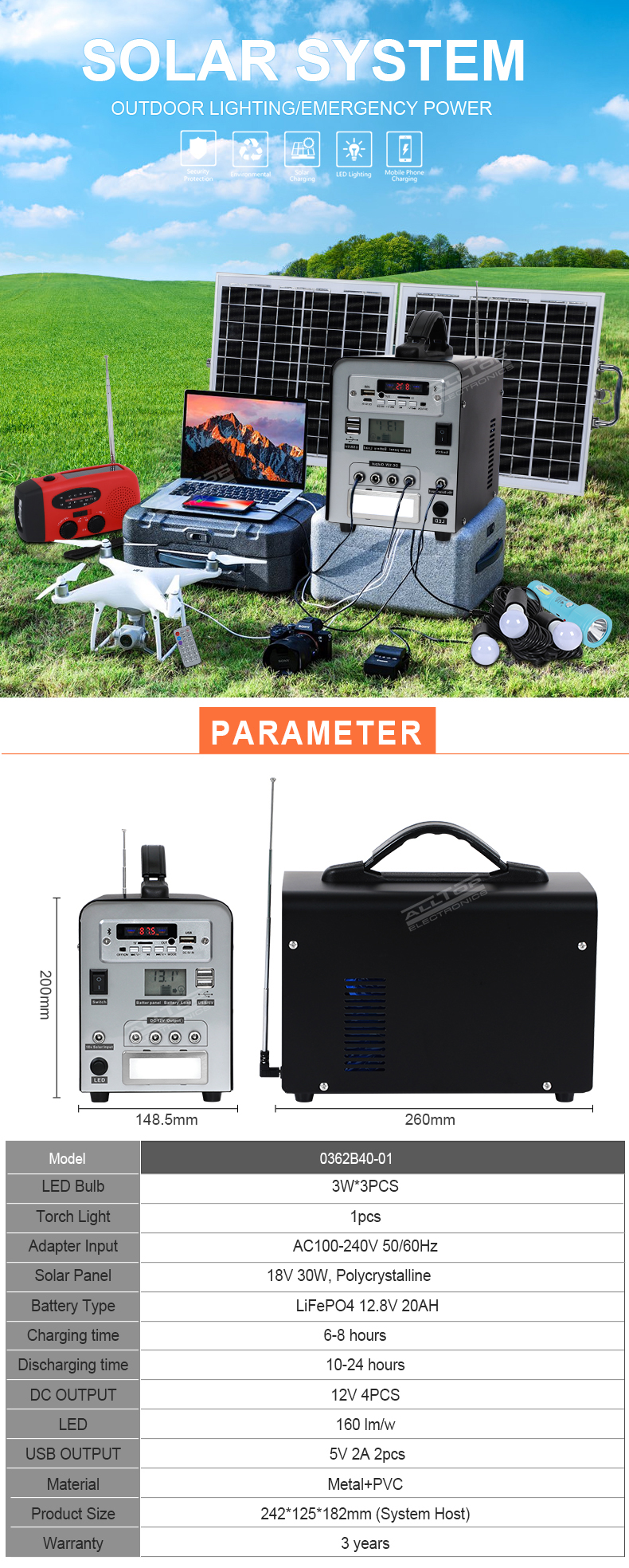 small solar generator system,small solar battery system,small off grid solar system