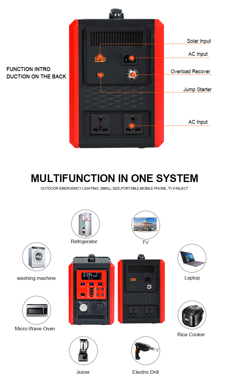 1500w solar power system
