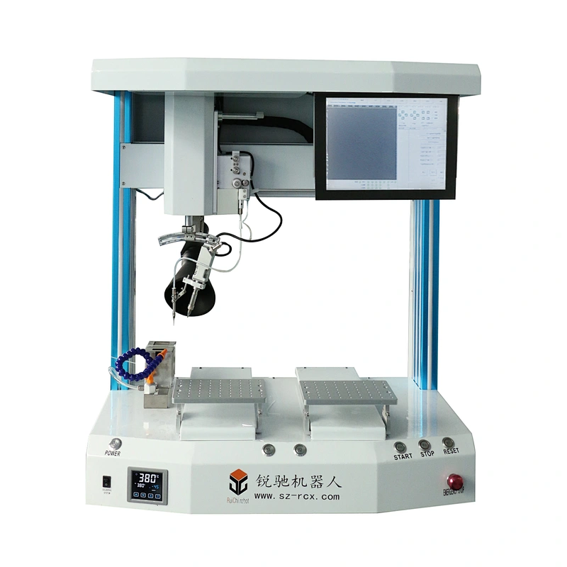Dual Workstations Soldering Machine