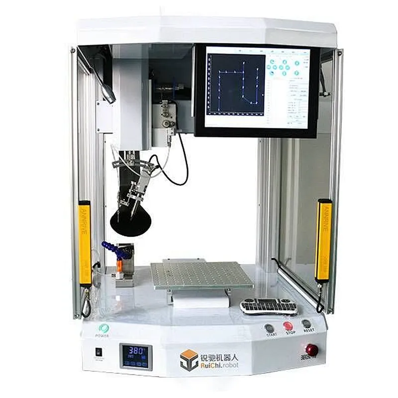 Automatic Soldering Machine With Safety Grid