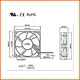 12v dc brushless cooling fan