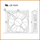 dc axial cooling fan