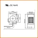 dc cooling fan blower