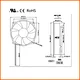 dc axial flow fan